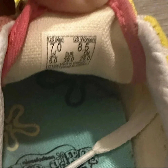 Vans x Spongebob Squarepants Era Best Friends Patrick Sz mens 7 women’s 8.5 - Picture 6 of 6